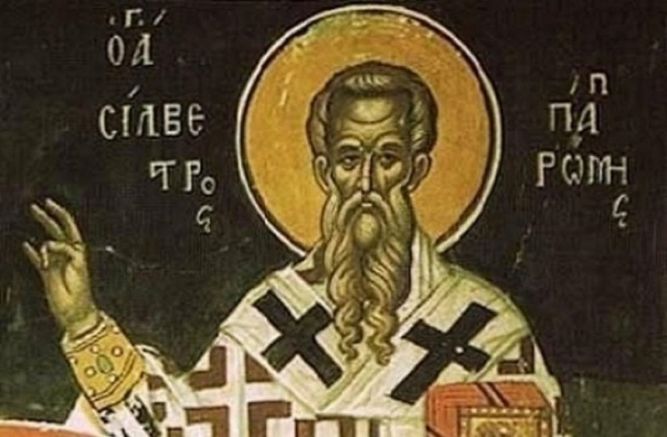 На 2 януари православната църква отбелязва паметта на св Силвестър