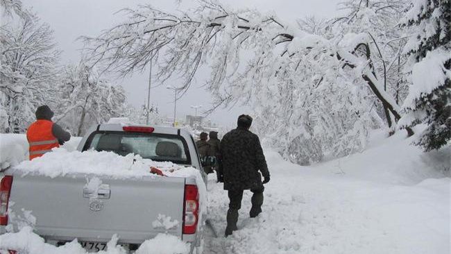Републиканският хидрометеорологичен институт на Сърбия предупреди че в планините вали