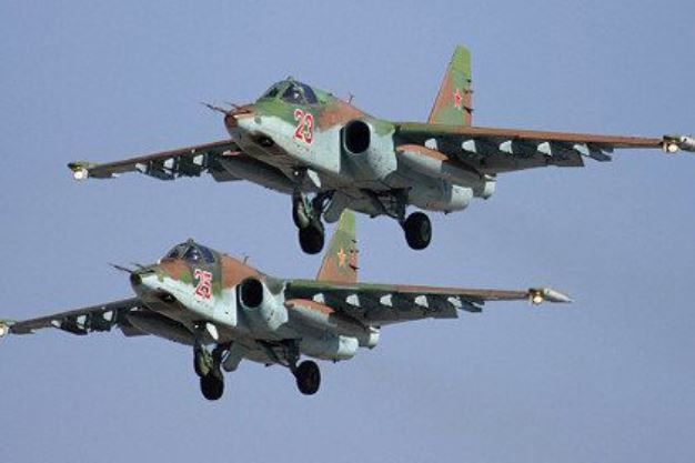 Украйна е получила 14 бойни самолети Су 25 които са