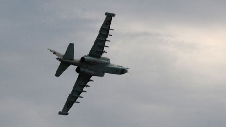 Щурмовият самолет Су 25 е паднал в Азовско море близо