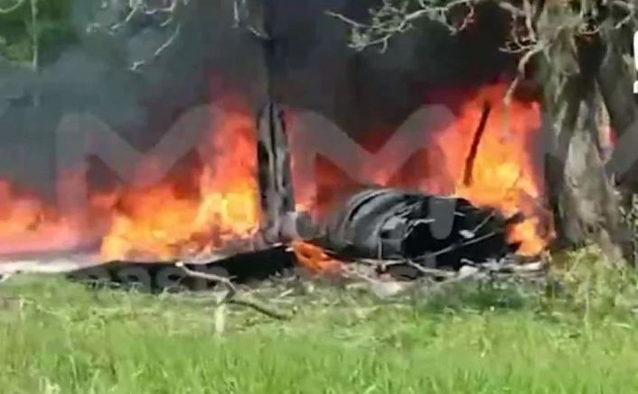 Хеликоптер и изтребител Су 34 се разбиха в събота в граничещата