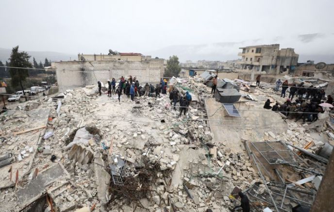 Броят на загиналите при силното земетресение, което разтърси Турция и
