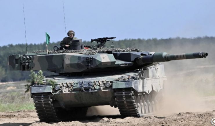 Германияобяви пакет от допълнителна военна помощ за Украйна включваща танкове