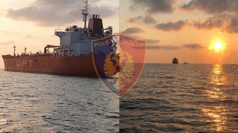 Албания конфискува петролен танкер превозващ 22 500 тона петрол за