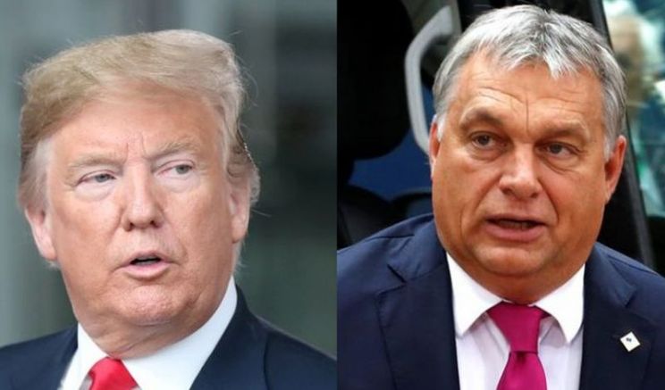 Бившият американски президент Доналд Тръмп нарече унгарския премиер Виктор Орбан