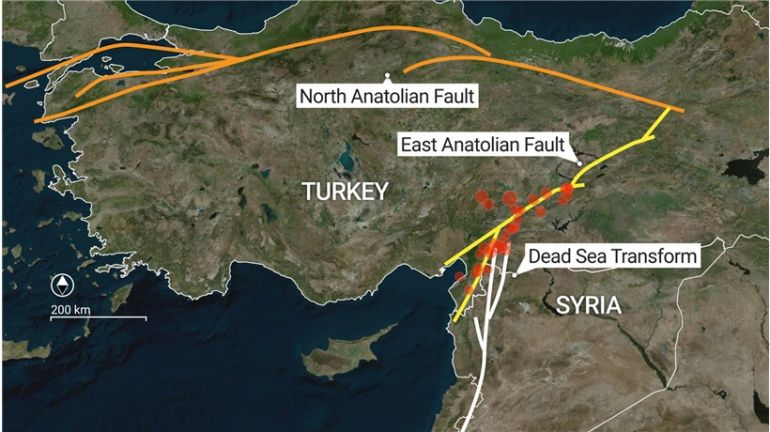 Смъртоносните земетресения които удариха Турция преместиха страната с три метра