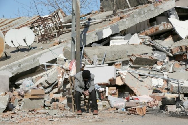 Пострадалият от земетресението турски град Нурдагъ в провинция Газиантеп ще