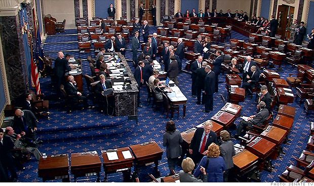 Конгресът на САЩ прие в 11 часов срок законопроект за финансиране