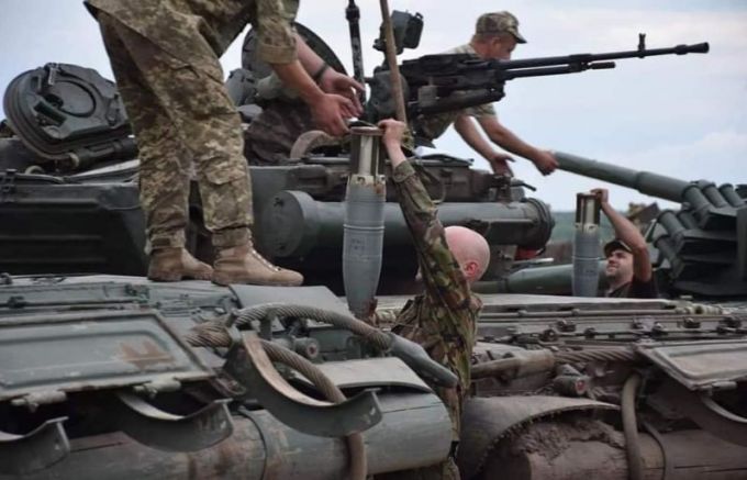 Украински танкисти