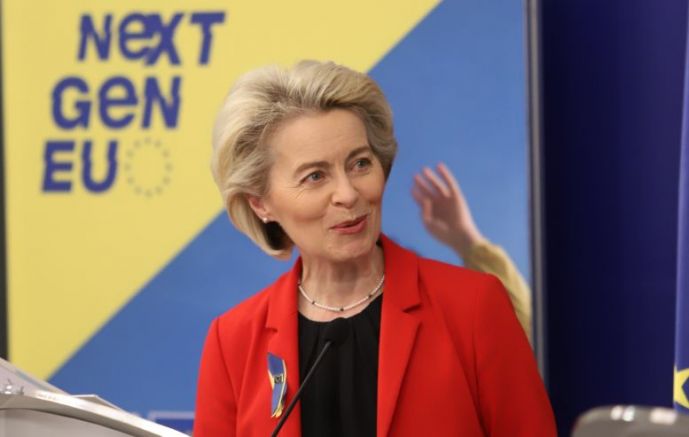Председателката на Европейската комисия Урсула фон дер Лайен поздрави британския