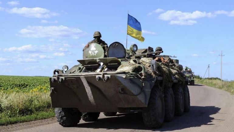 Въоръжените сили на Украйна ВСУ са изтласкали руснаците от позициите