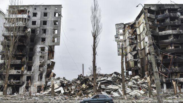 През март месец след началото на бойните действия в Украйна