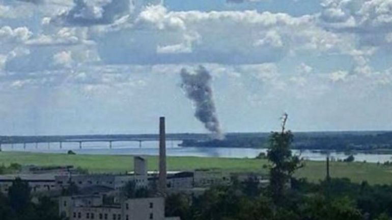 Въоръжените сили на Украйна са ударили по Антоновския мост в