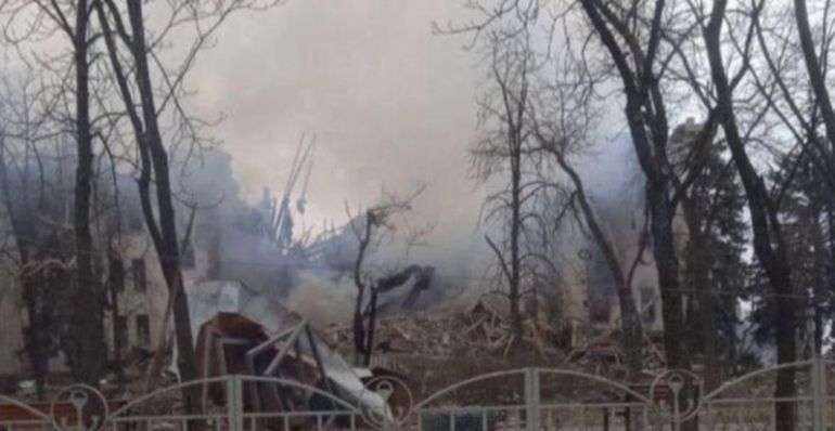 Опит на Украйна за евакуация на цивилни от разрушения град