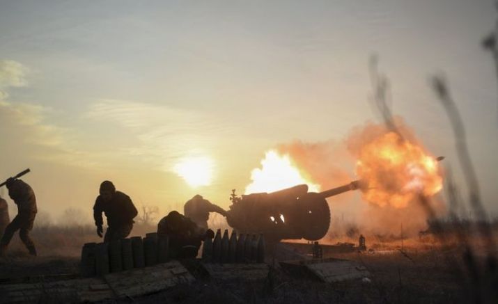 Руските сили са обстрелвали райони източно от контролирания от Москва