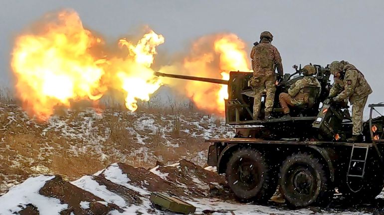 Украинските въоръжени сили съобщиха че 40 000 войници са в