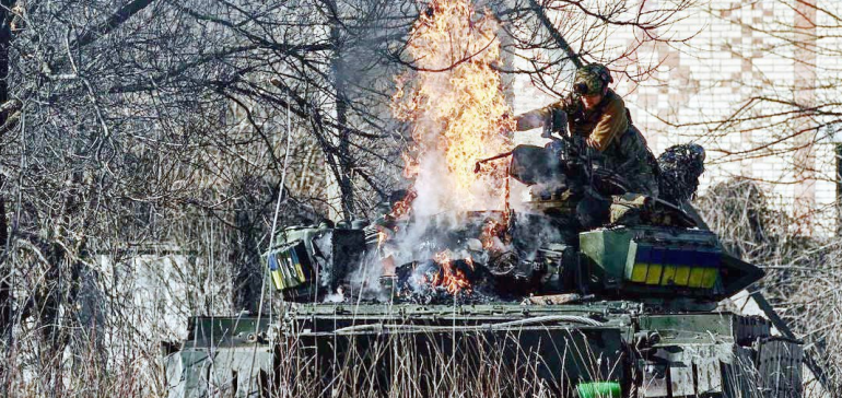 По информация на украинските въоръжени сили на фронта най тежка