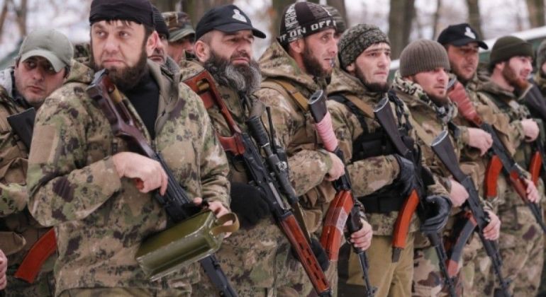 Снимка: Чеченците от Ахмат са заканват да ликвидират Украйна още тази година