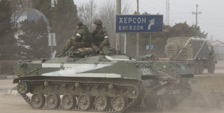 Днес Украйна съобщи че е нанесла удари по руски военни