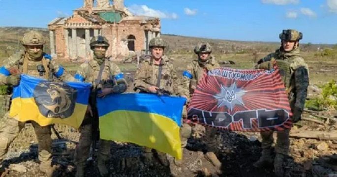 Въоръжените сили на Украйна ВСУ освободиха село Клещеевка в Донецка