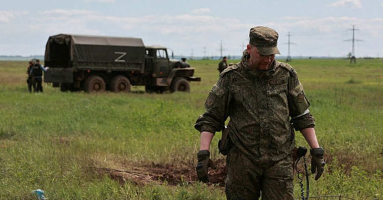 Руските войски са засилили минирането в района на Роботино Върбово и