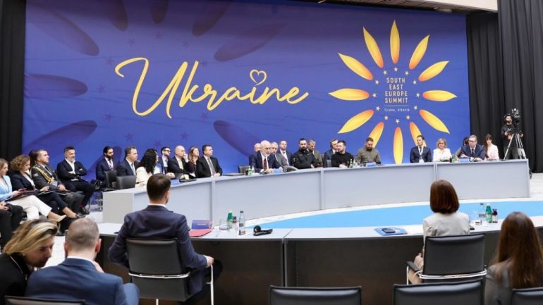 На днешната среща на върха Украйна-Югоизточна Европа в Тирана, беше
