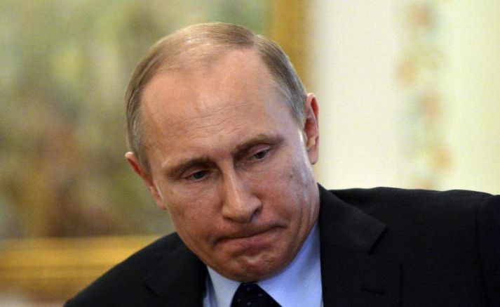Вечерта на 22 октомври руският президент Владимир Путин е получил