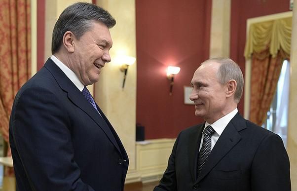 Бившият президент на Украйна Виктор Янукович който избяга в Русия