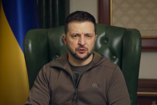Украйна граничи с абсолютното зло заяви президентът на Украйна Володимир