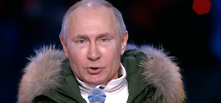 Руският президент Владимир Путин определи като образцови действията на 64 а