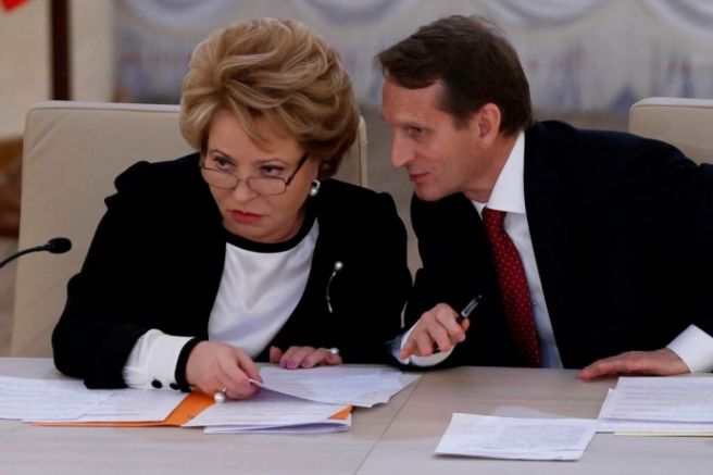 Председателят на Съвета на федерацията горната камара на руския парламент