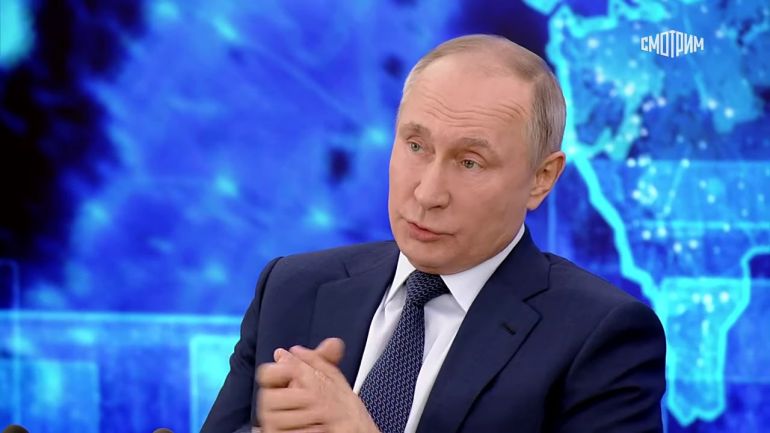 Руският президент Владимир Путин няма да прекрати войната в Украйна