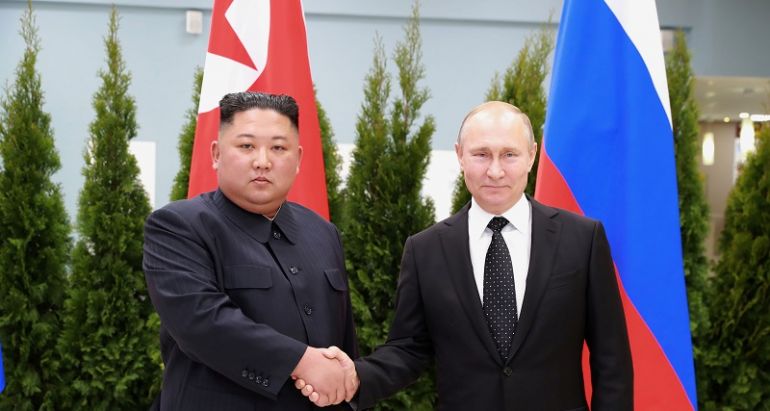 Руският президент Владимир Путин похвали Северна Корея за твърдата подкрепа