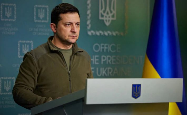 Украинският президент Володимир Зеленски е посетил Запорожие съобщи украинският вестник
