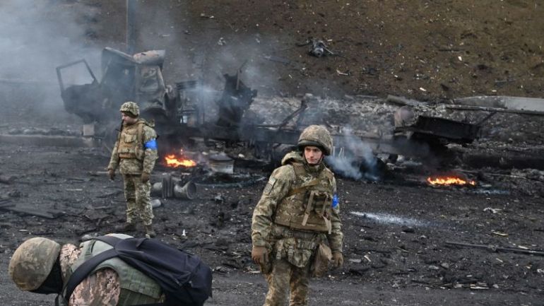 Украинските войски разшириха превзетата от тях територия като на места