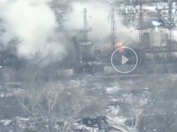 Силите за отбрана на Украйна извършиха пряк артилерийски удар по