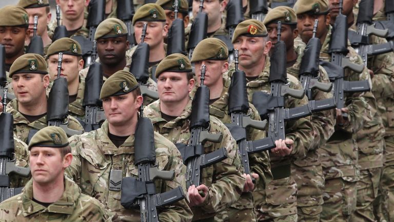 Британската армия изпрати 450 войници на съвместни учения с американците