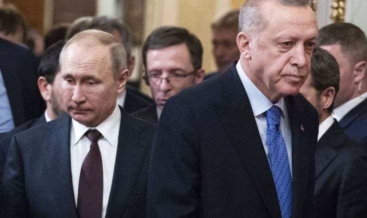 Руският президент Владимир Путин се страхува от турския си колега