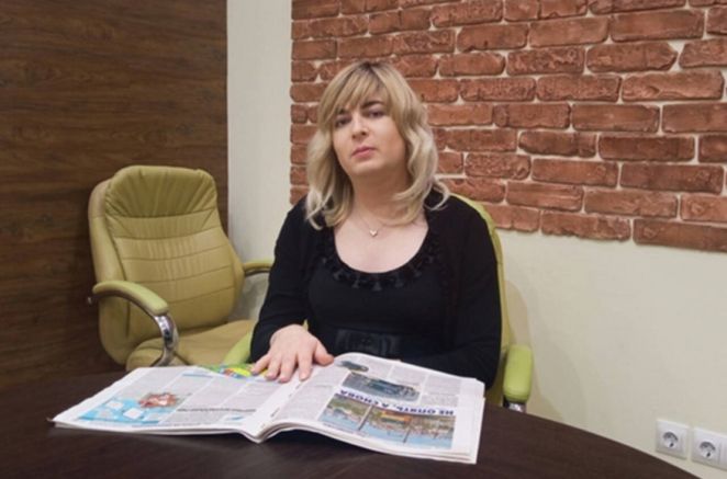 Ръководителката на партия Гражданска инициатива Юлия Альошина, известна като първия