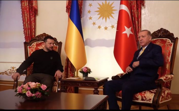 Държавният глава на Турция Реджеп Таип Ердоган заяви пред украинския