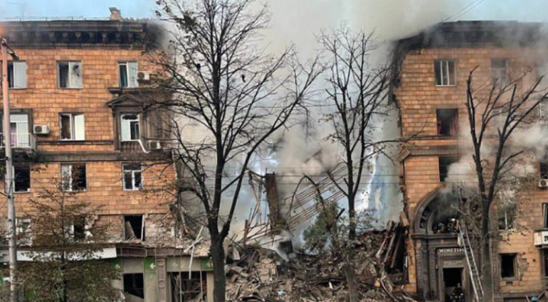 При руска атака срещу южния украински град Запорожие са загинали