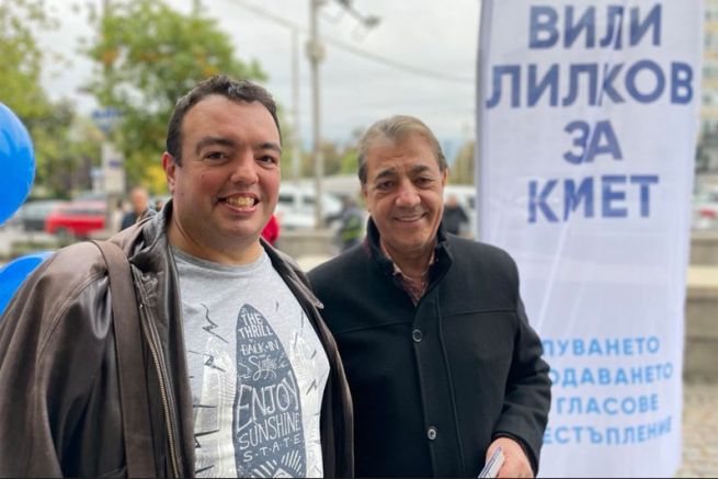 Кандидатът на Синя София за кмет Вили Лилков сериозно се
