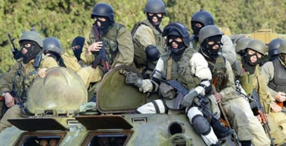 Руските сили и техника в Донбас са без обозначения