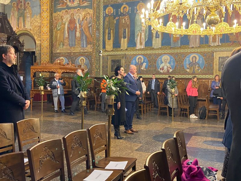 В храма „Света Неделя“ почетоха жертвите на Гладомора – рецептата на Сталин за геноцид чрез глад