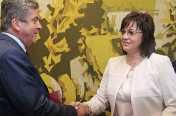 Манолова и Дончева бягат от Първанов и Нинова, не искат да ги свързват с бившия президент и с шефката на БСП