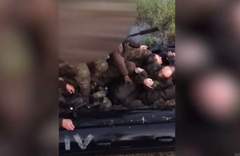 Воини от ВСУ спасиха руски войници, давещи се в разлива на Каховското водохранилище (видео)