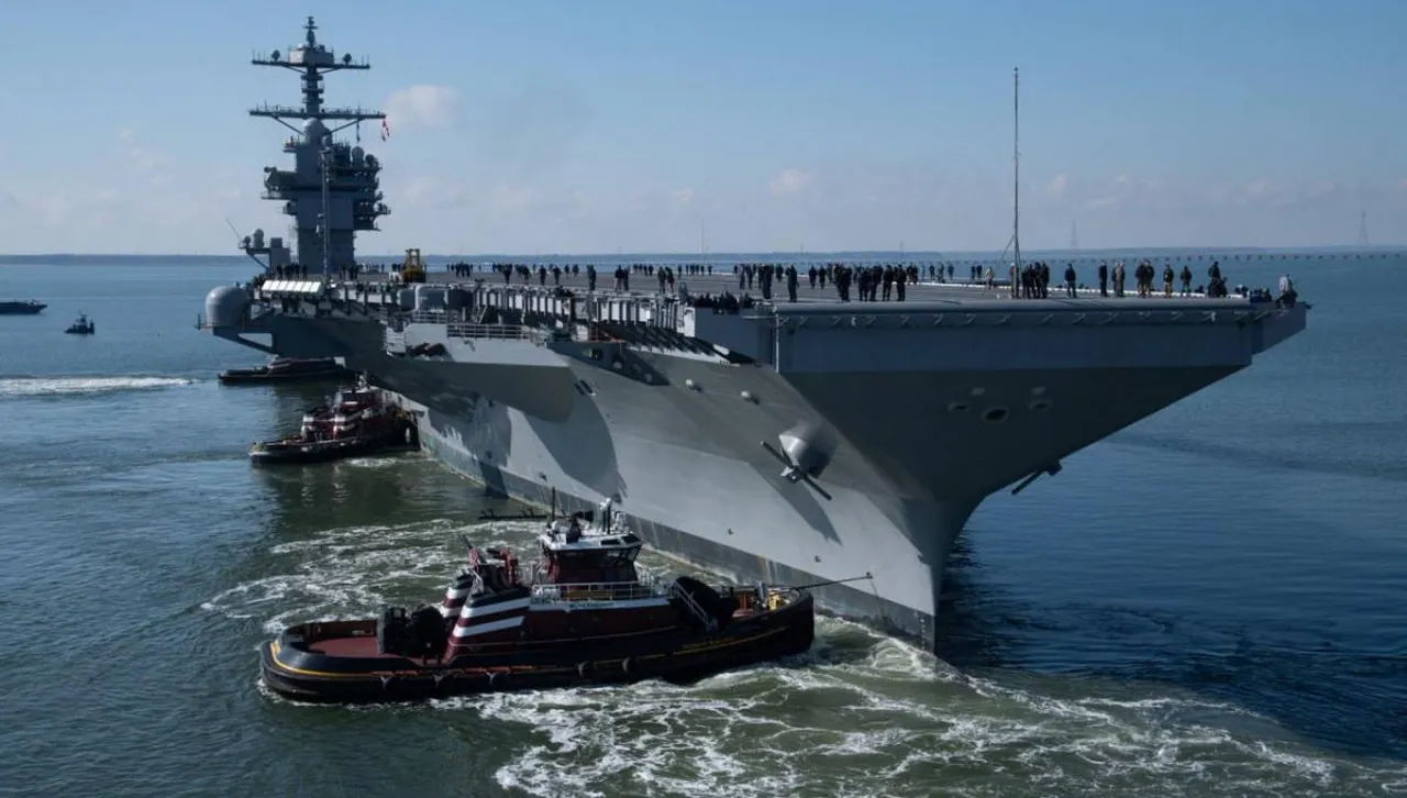 Самолетоносачите от типа Gerald R Ford могат да носят до