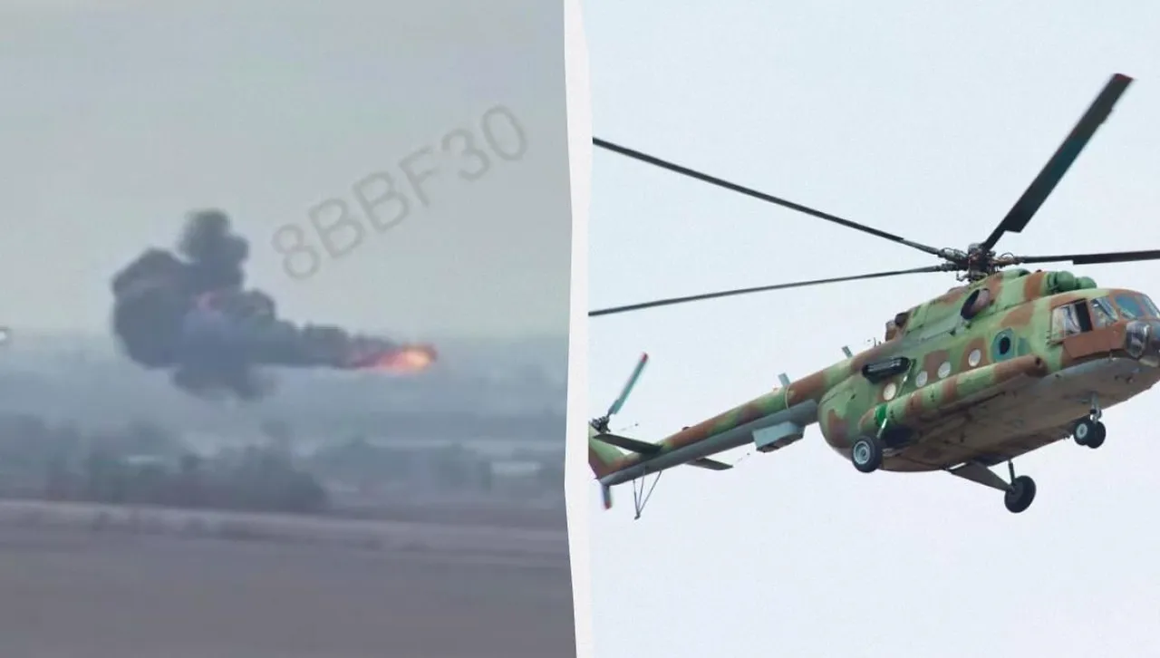 Болезнена загуба за Русия: Въоръжените сили на Украйна свалиха с FPV дрон вражески хеликоптер