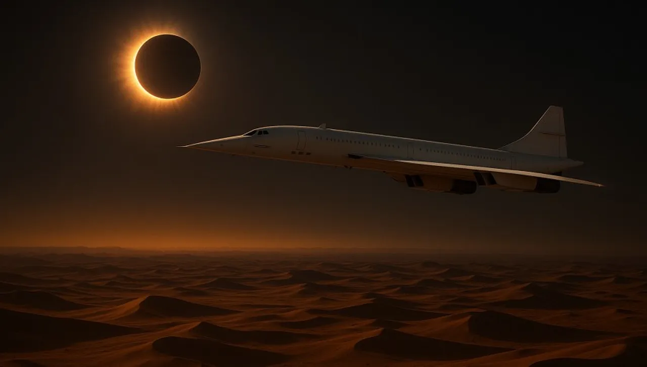 Свръхзвуковата мисия на Конкорд: най-дългото затъмнение в историята – 74 минути тъмнина