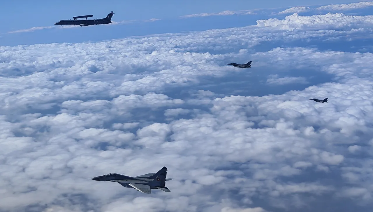 Екипажи на изтребители изпълниха мисията „Green Bridge 2025“ над България и Гърция